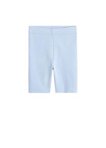 Mango, Damen Bermudas 'Bicis', Pastellblau