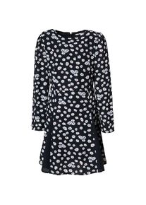 Pepe Jeans, Mädchen Kleid 'Vella', Pink / Schwarz / Weiß