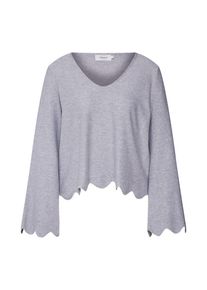 Only, Damen Pullover 'onlCHRISTEL', Hellgrau