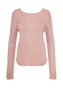 Vila, Damen Pulli 'DIEGO METALLIC', Rosa