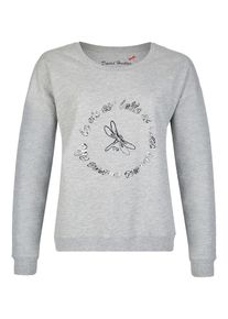 Daniel Hechter, Damen Sportiver Pullover, Hellgrau