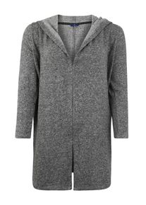 Tom Tailor Women +, Damen Sweatjacken 'sweatjacket cosy fabric', Graumeliert