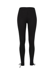 Urban Classics, Damen Laced Up Back Leggings, Schwarz
