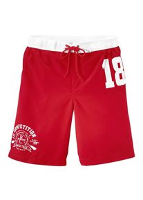 Buffalo, Herren Badeshorts, Rot