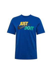 Nike Sportswear, Herren T-Shirt, Blau / Gelb / Grün