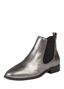 Bullboxer, Damen Chelsea-Boot aus Leder, Silbergrau