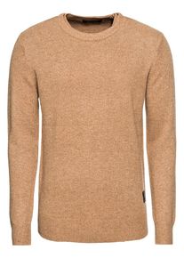 Scotch & Soda SCOTCH & SODA, Herren Pullover 'Crewneck', Dunkelbeige
