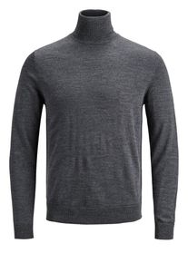 Jack & Jones JACK & JONES, Herren Strickpullover, Basaltgrau