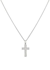 Firetti, Damen Kette 'Kreuz', Silber
