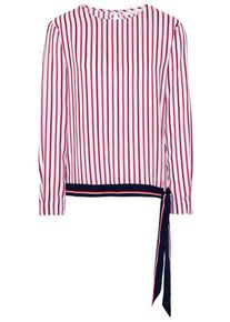Eterna, Damen Bluse, Rot / Wei&szlig;
