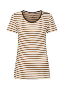 Scotch & Soda SCOTCH & SODA, Damen Shirt, Braun / Weiß