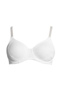 Nuance, Damen T-Shirt-BH ohne Schale, Perlweiß