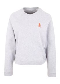 Hey Honey, Damen Sweater, Grau