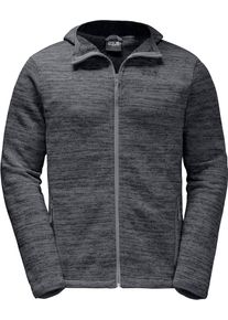 Jack Wolfskin, Herren Fleecejacke 'AQUILA HOODED', Grau