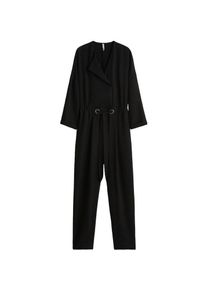 Mango, Damen Overall 'Amelio', Schwarz