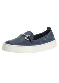 Heine, Damen Slipper, Marine