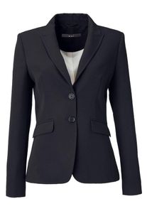Oui, Damen Blazer, Schwarz