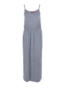 s.Oliver RED LABEL, Damen Maxikleid, Blaumeliert