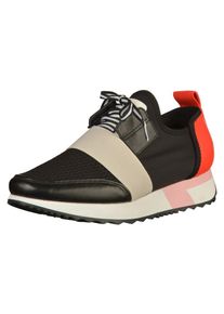 Steve Madden, Damen Sneaker, Beigemeliert / Rot / Schwarz