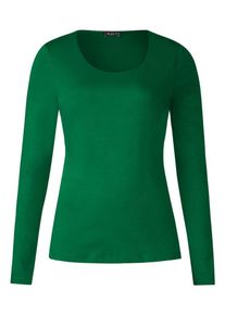 Street One, Damen Shirt 'Lanea', Gr&uuml;n