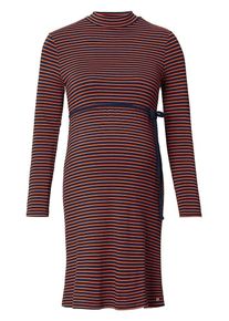 Esprit Maternity, Damen Kleid, Dunkelblau / Orange