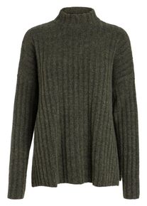 Pieces, Damen Pullover, Dunkelgr&uuml;n