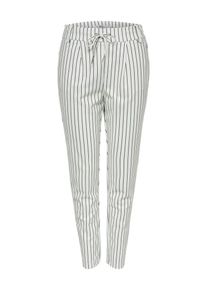 Only, Damen Hose, Schwarz / Weiß