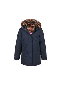 WE Fashion, M&auml;dchen Mantel 'Liloe', Navy / Braun