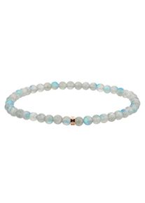 Liebeskind Berlin, Damen Armband, Neonblau / Rosegold / Weiß