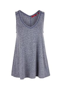 s.Oliver RED LABEL, Damen Tanktop, Blaumeliert