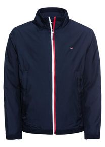 Tommy Hilfiger, Herren Jacke, Dunkelblau / Weiß