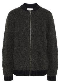 name it, Strickjacke, Basaltgrau