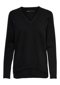 Only, Damen Strickpullover, Schwarz