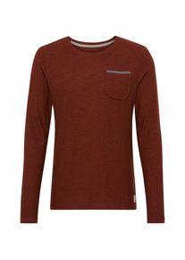 Tom Tailor, Herren T-Shirt, Grau / Rostrot