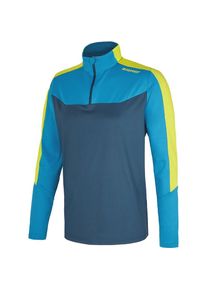 Ziener, Herren Funktionsshirt 'Jedi', Blau / Marine / Limone