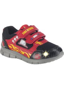 SPROX, Halbschuhe 'Blinkies', Rot / Schwarz