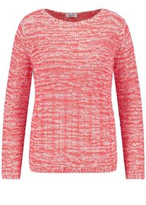 Gerry Weber, Damen Pullover, Rot / Wei&szlig;