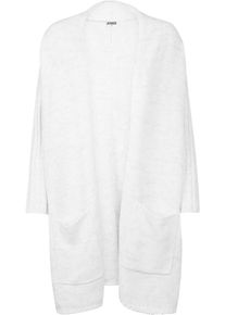 Urban Classics, Damen Cardigan, Grau / Wei&szlig;