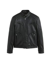 Mango Man, Herren Jacke 'Joseno', Schwarz