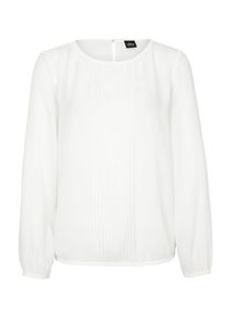 s.Oliver BLACK LABEL, Damen Bluse, Wei&szlig;