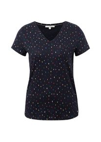 Tom Tailor Denim, Damen Shirt, Navy / Mischfarben