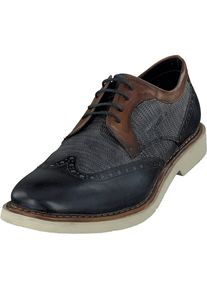 Daniel Hechter, Herren Schn&uuml;rschuhe, Nachtblau / Braun