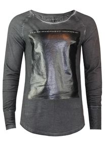 Trueprodigy, Herren Sweatshirt 'Duma', Anthrazit / Schwarz
