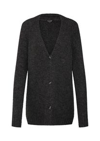 Review, Damen Cardigan, Dunkelgrau