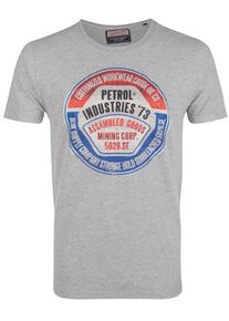 PETROL INDUSTRIES, Herren T-Shirt, Grau