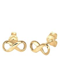 Elli, Damen Ohrringe 'Infinity', Gold