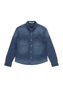 Calvin Klein Jeans, Hemd 'DENIM SHIRT WASHED BLUE RGD', Blue Denim