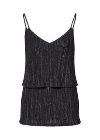Vila, Damen Top 'GLITTO', Schwarz