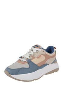 MTNG, Damen Sneaker 'MONSTER', Beige / Rauchblau / Offwhite