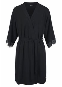 Lascana, Damen Kimono, Schwarz